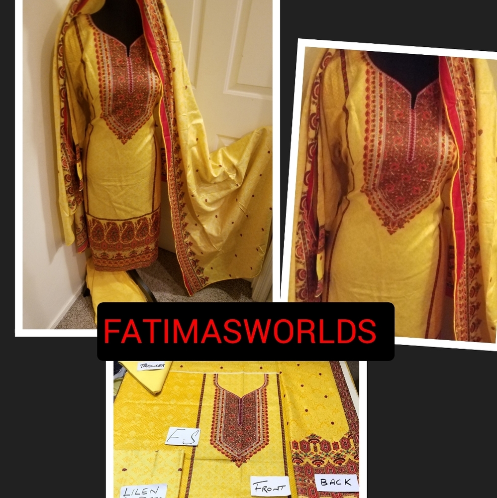 Pakistani shalwar kameez